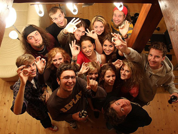 Учащиеся International Film Studies Písek 