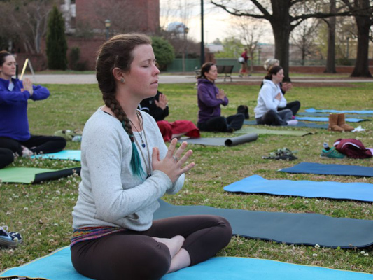 Йога в University of South Carolina