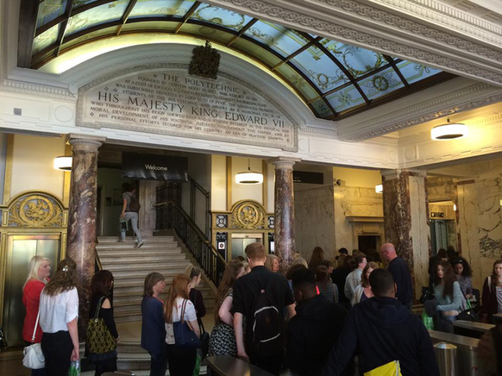 Холл в Westminster University