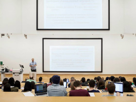 Лекция в Westminster University