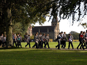 На территории Charterhouse