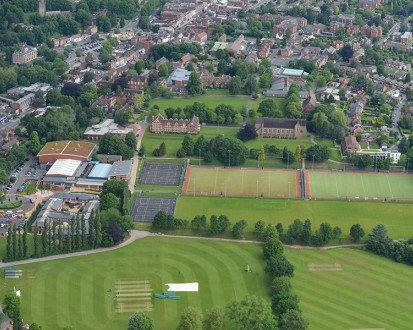 Территория Bromsgrove School