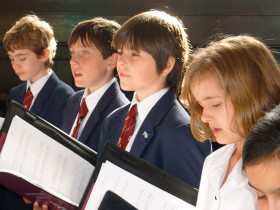 На уроке музыки в Bromsgrove School