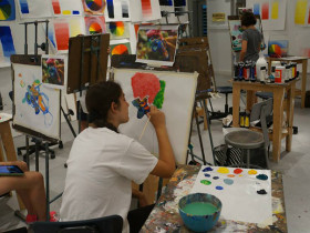 Живопись в Walnut  Hill School