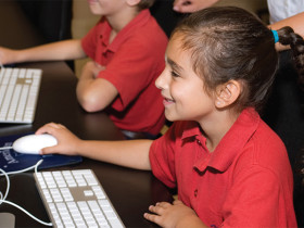 На уроке в American Heritage School