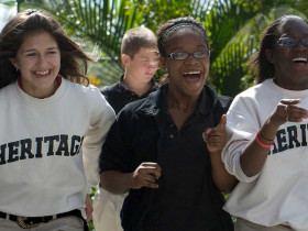 Спортивные занятия в American Heritage School