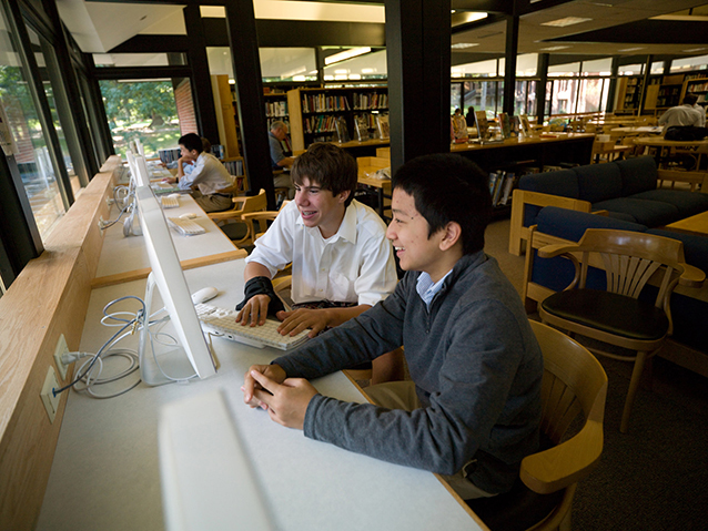 Компьютерный класс в Eaglebrook School