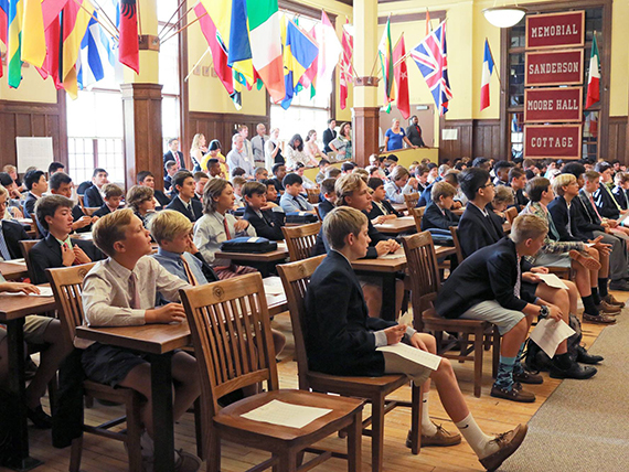 Учащиеся Fessenden school