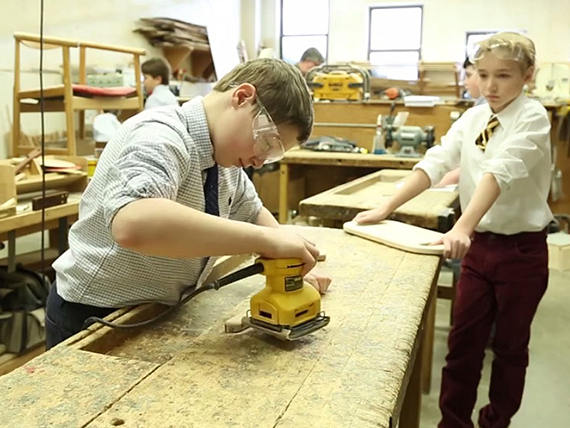 Урок в Fessenden school