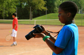 Урок фотографии в Le Rosey School