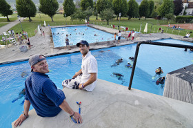 Бассейн в Le Rosey School