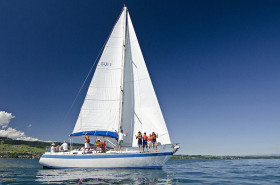 Студенты Le Rosey School на яхте