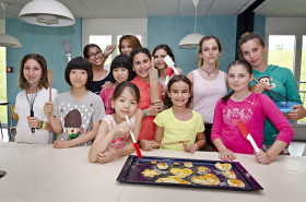 Урок кулинарии в Le Rosey School