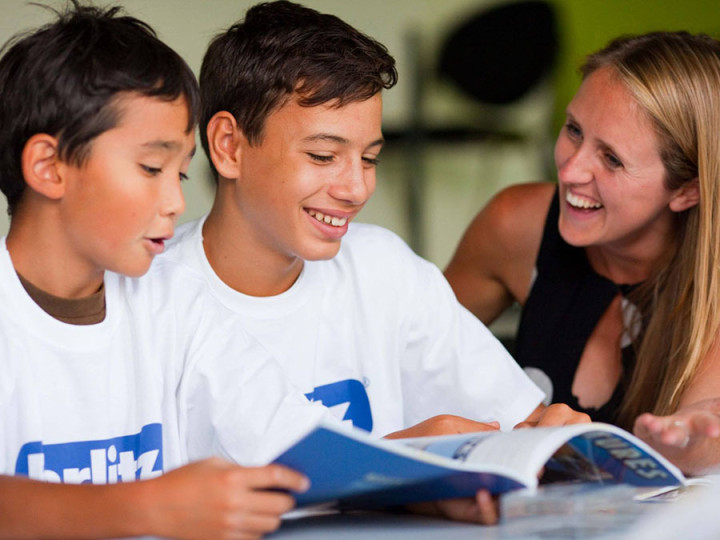 На занятиях в Choices International Мадрид