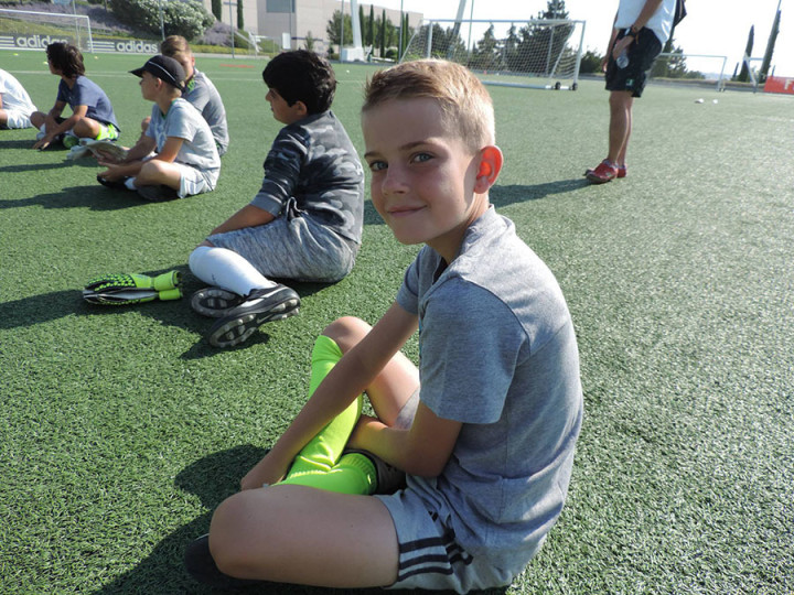 Тренировка в Real Madrid Foundation Campus Experience