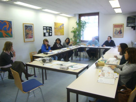 Урок в F+U Academy of Languages