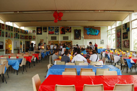 Столовая в Edinburgh School of English