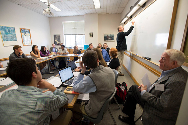 Урок в Taft School