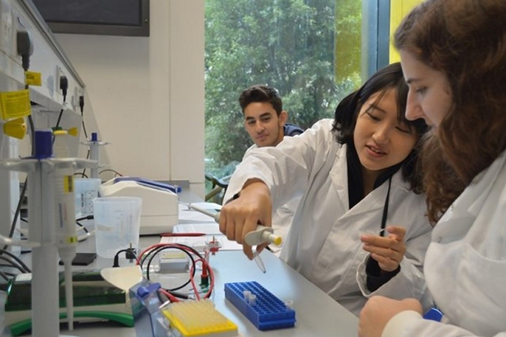 На занятиях в Padworth College