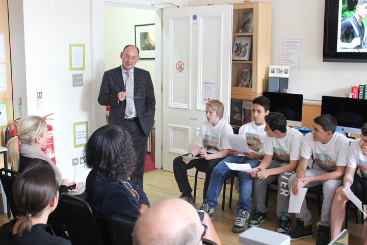 Урок в Mander Portman Woodward