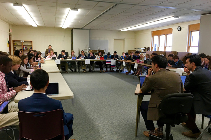 Конференция в Indian Mountain School