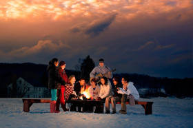 Студенты Indian Mountain School