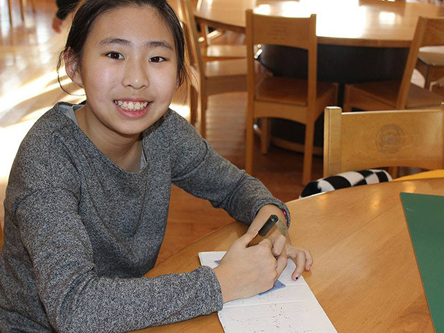 Ученица Rothesay Netherwood School