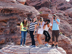 На экскурсии