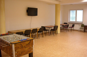 Общая комната в общежитии для студентов