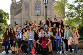 Студент Высшей Школы Экономики на экскурсии