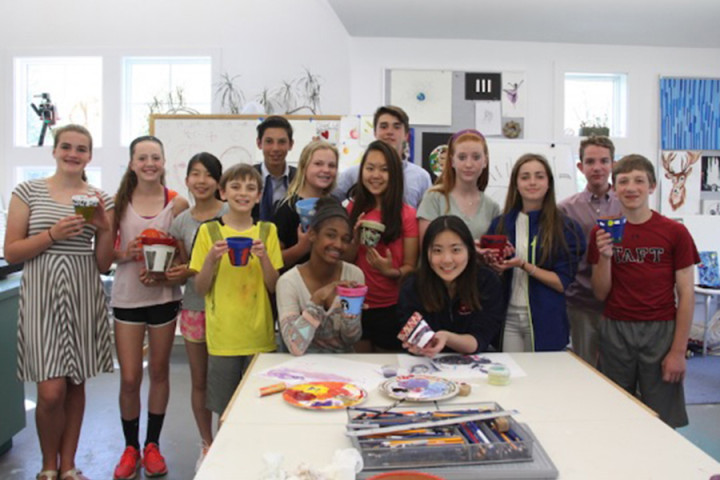 Ученики летнего лагеря Rumsey Hall School