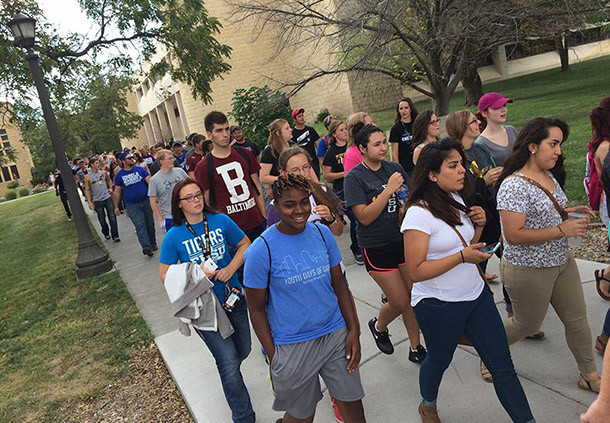 Студенты Fort Hays State University