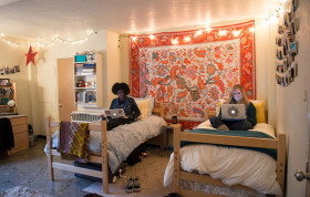 Комната студентов в Pacific Union College