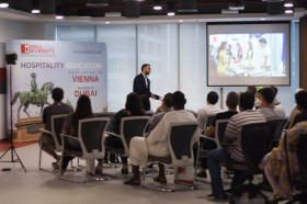 Лекции в MODUL University Dubai