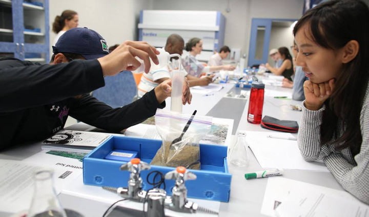 Занятия в City College of New York