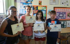 Ученики лагеря English Quest Camp