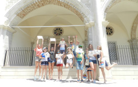 Ученики лагеря  English Quest Camp