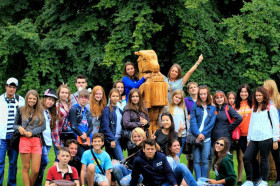 На экскурсии