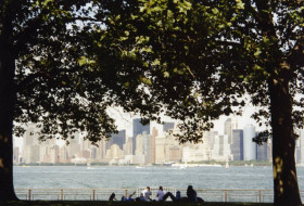 Вид на Нью-Йорк