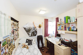 Комната студентов в Oxford Brookes University