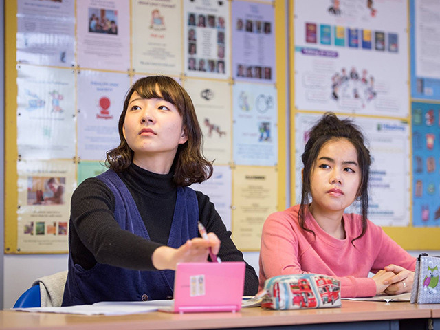 Студенты лагеря Oxford School of English