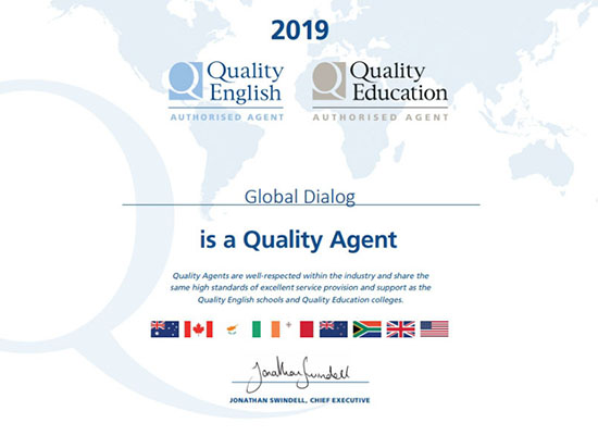 «Глобал Диалог» вновь аккредитован Quality English & Quality Education!