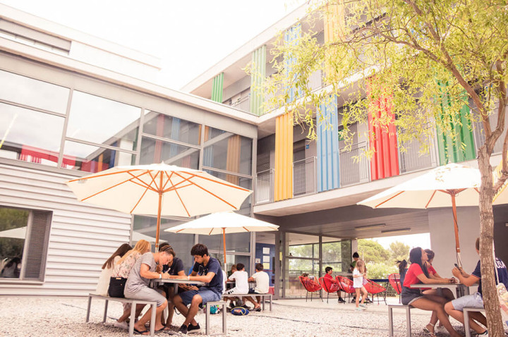 Обед в Enfocamp Barcelona