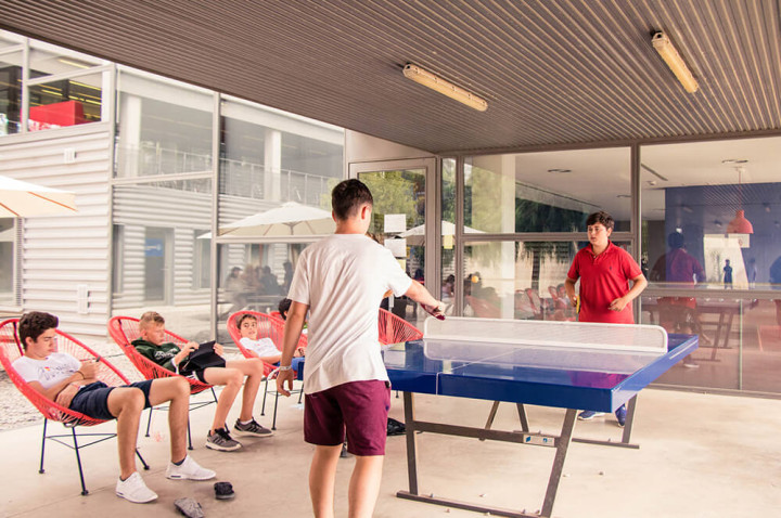 Жилая комната студентов Enfocamp Barcelona