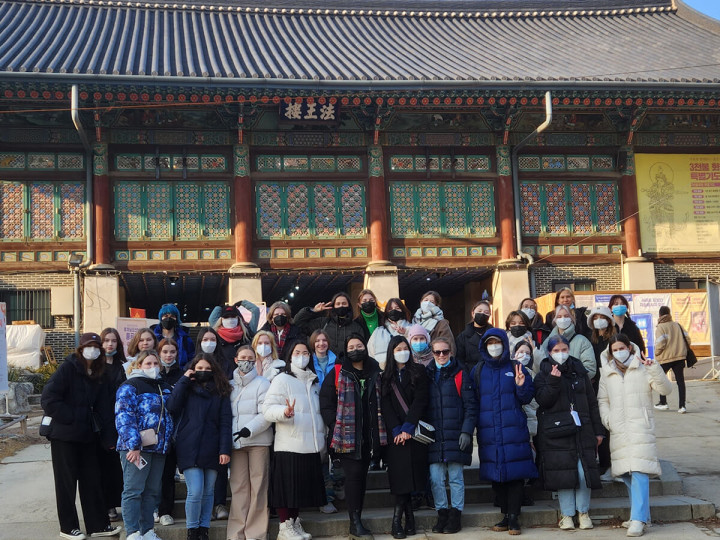 Зимний языковой лагерь в Sookmyung Women's University